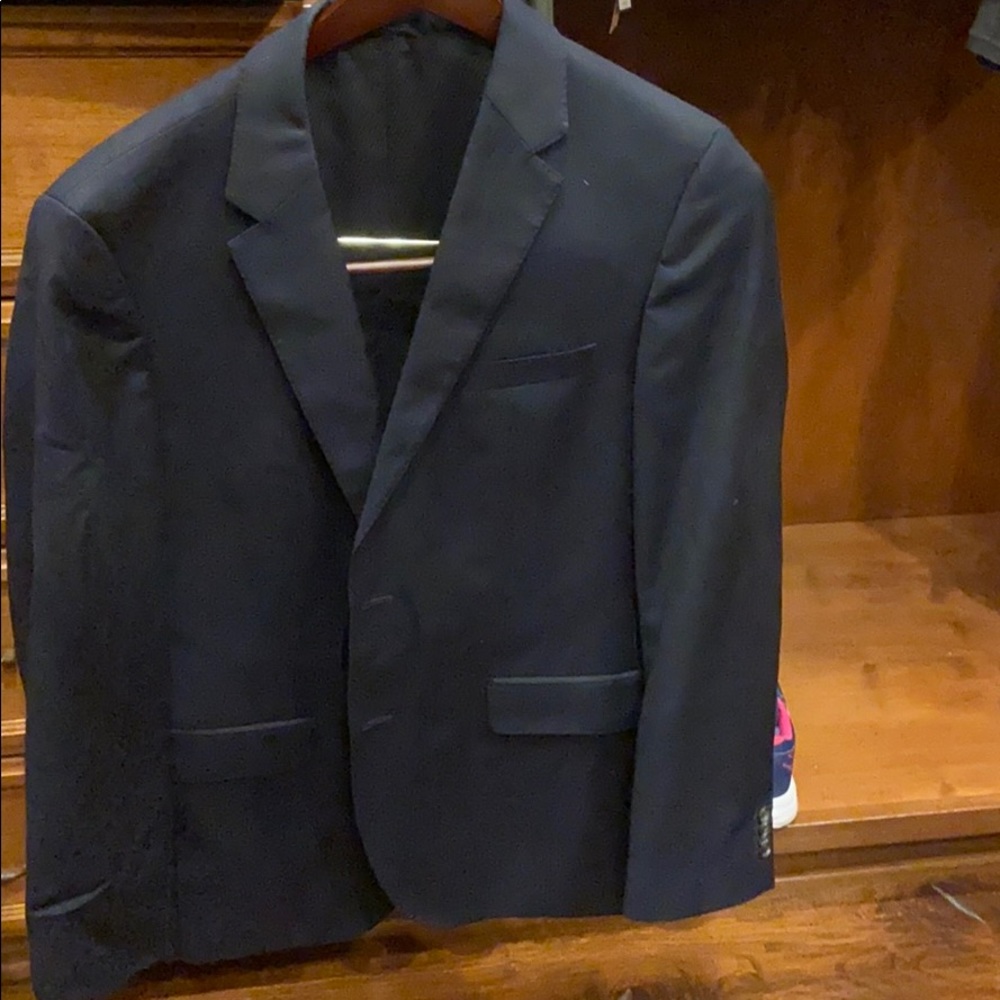 Hugo Boss navy suit blazer